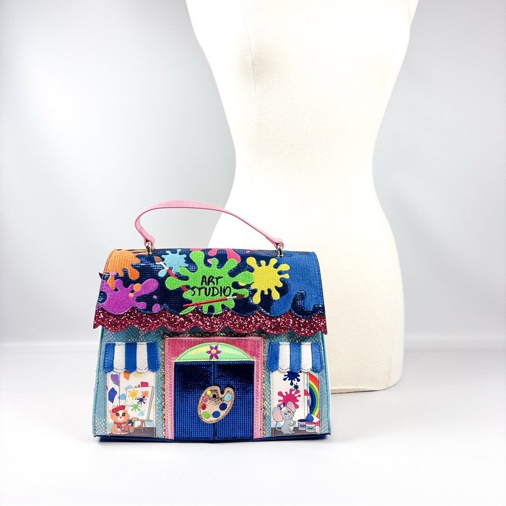 Irregular Choice Arty Party Art Studio Handbag – Rare Interactive Design